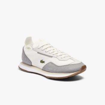 Lacoste Match Break Textile Sneakers Dámské - Tenisky Bílé / Šedé | CZ-A8zEkD